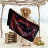 Naruto Character Personalized Text Beach Towel Super Soft & Absorbent Suitable for Sports Travel Swimming Yoga Bathroom Beach And Pool