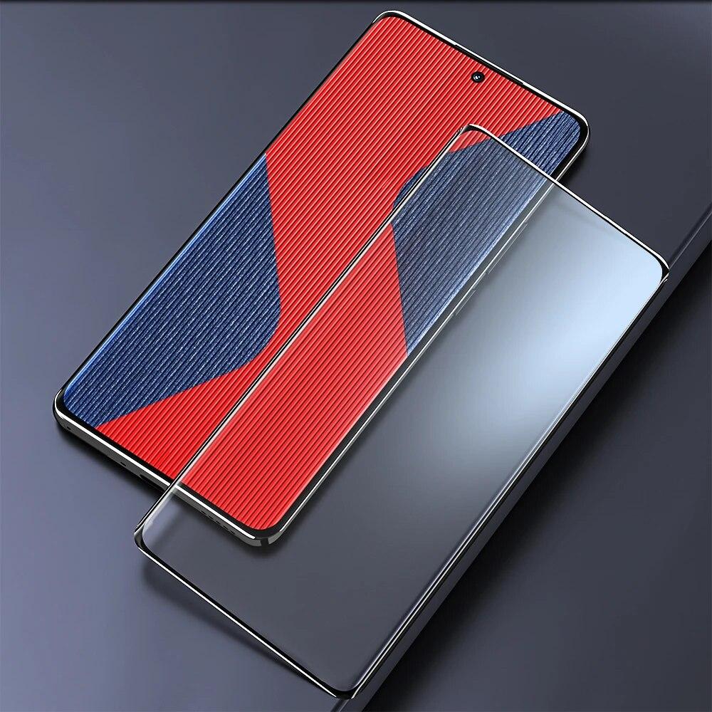 KEYSION Полное покрытие из закаленного стекла для Realme 12 Pro + 5G 12+ Защитная пленка для экрана для OPPO Realme GT 3 Neo 5 C67 4G C51 Note 50