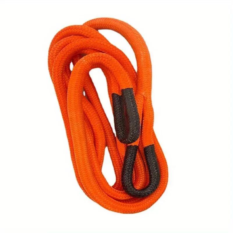 19mm*6m 19800lbs Recovery Rope+2pc Soft Shackle +1pc Storage bag Automobile Emergency Wild Rescue Power Line Rope Trailer Rope