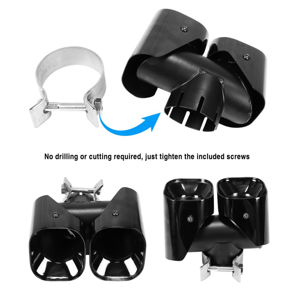 Декоративная накладка на выхлопную трубу для Land Rover Defender 90/110/130 20-25