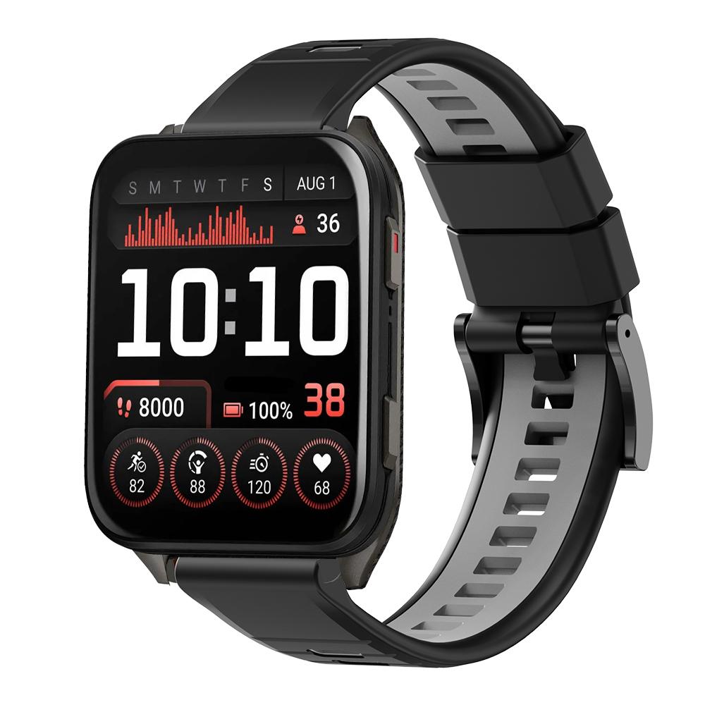 Спортивный двухцветный силиконовый ремешок 24 мм для Garmin Venu X1 Браслет для часов Garmin Venu X1 TicWatch Pro 5 Enduro
