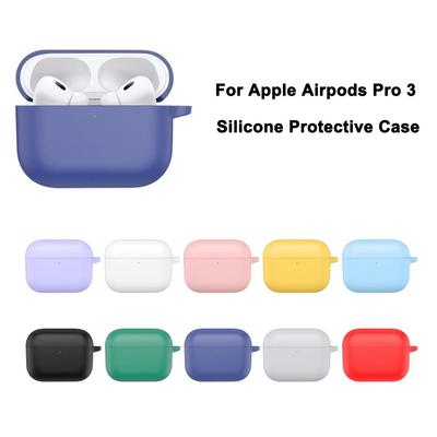 Для наушников Airpods Pro 3 защитный чехол противоударный пыленепроницаемый полная защита зарядный чехол аксессуары для наушников