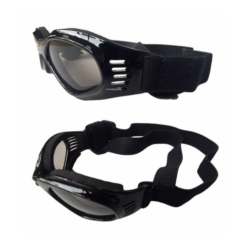 Cute Foldable Pet Sunglasses Adjustable Clear Vision Dog Eyewear Waterproof Air Hole Design Dogs Goggles Photography Prop