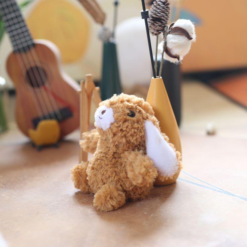 Милый милый провисающий кролик кулон плюшевая игрушка кукла кролик сумка подвесное украшение брелок кукла кукла