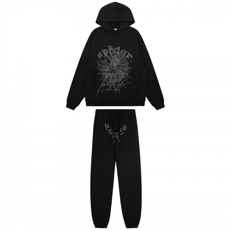 2026 Lightweight Cotton Hoodless Sweatshirt Jogger Pants Set Men Women Casual Streetwear