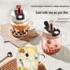 RELEA Portable High Borosilicate Glass Tea Cup