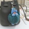 Lady Lovely Girl Bag Pendant Plush Doll Car Key Chain Pendant Mini Sleeping Toy Doll