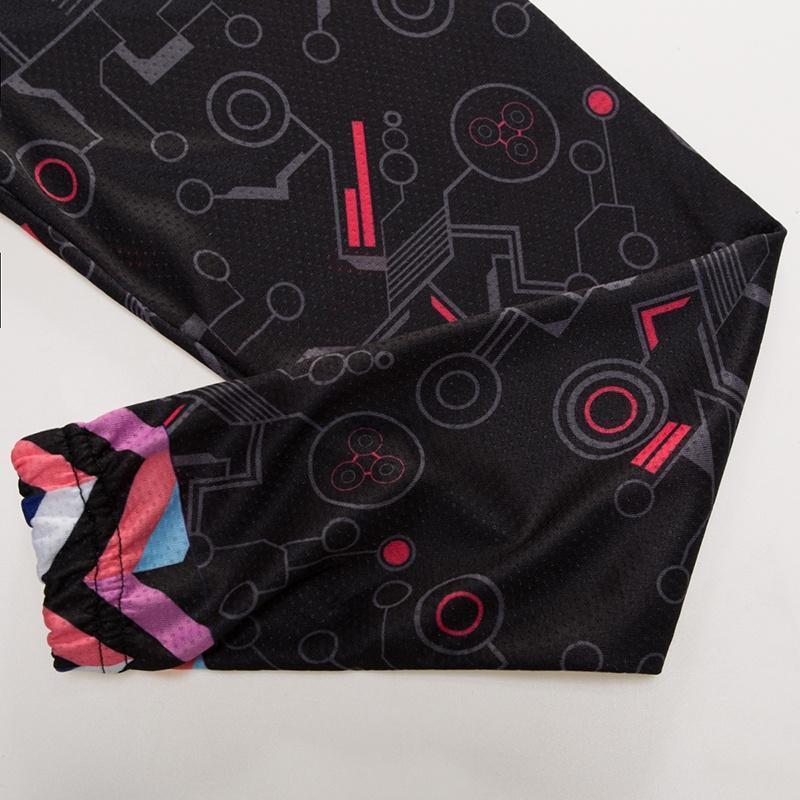 Трикотажные изделия для езды на велосипеде, комплект одежды для велоспорта, мужской/женский черный нагрудник с длинными рукавами, брюки, костюм для велосипедной одежды