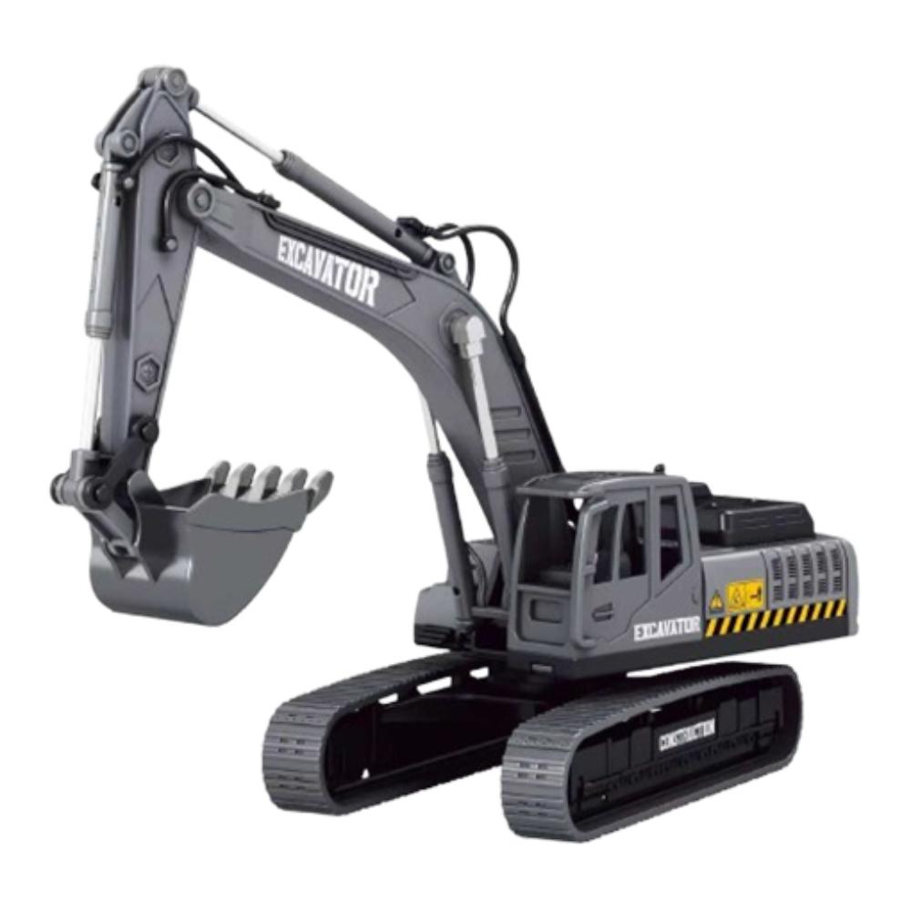 Simulation Excavator Model Toy Rotatable Forklift Car Model Boys Gifts