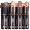8-Color Waterproof Eyeshadow Stick Set - Long-Lasting, High Pigmentation, Shimmer & Matte, Neutral Brown Tones, Plant Squalane