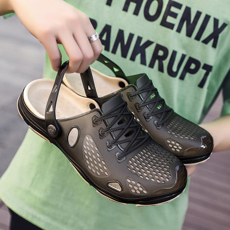 New Fashion Ultra Light Oversized Men's Shoes Sandals Beach Shoes