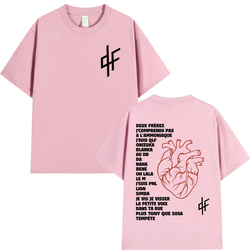 Rapper PNL Le Monde Chico Album Graphic Tshirt Unisex Women Fashion Hip Hop Short Sleeve Tshirt Cotton Casual T Shirts Streetwear