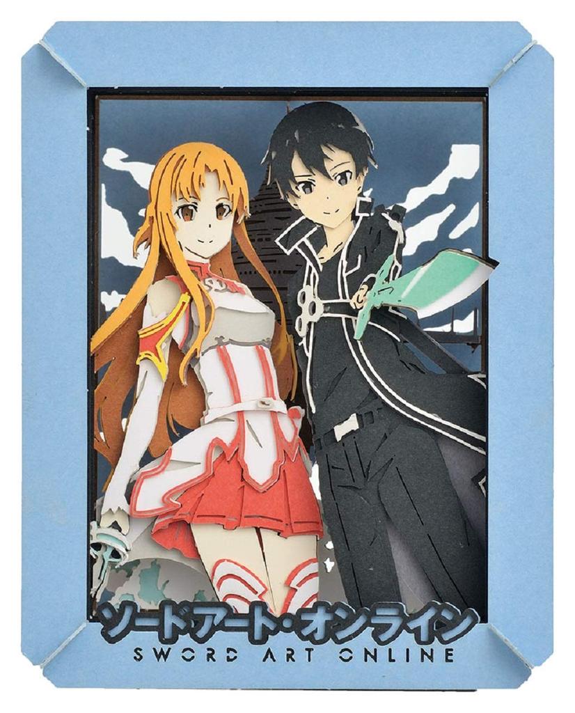 Ensky Sword Art Online Кирито и Асуна В100 x Ш80 x Г42 мм Бумага PT-136 Прибл.