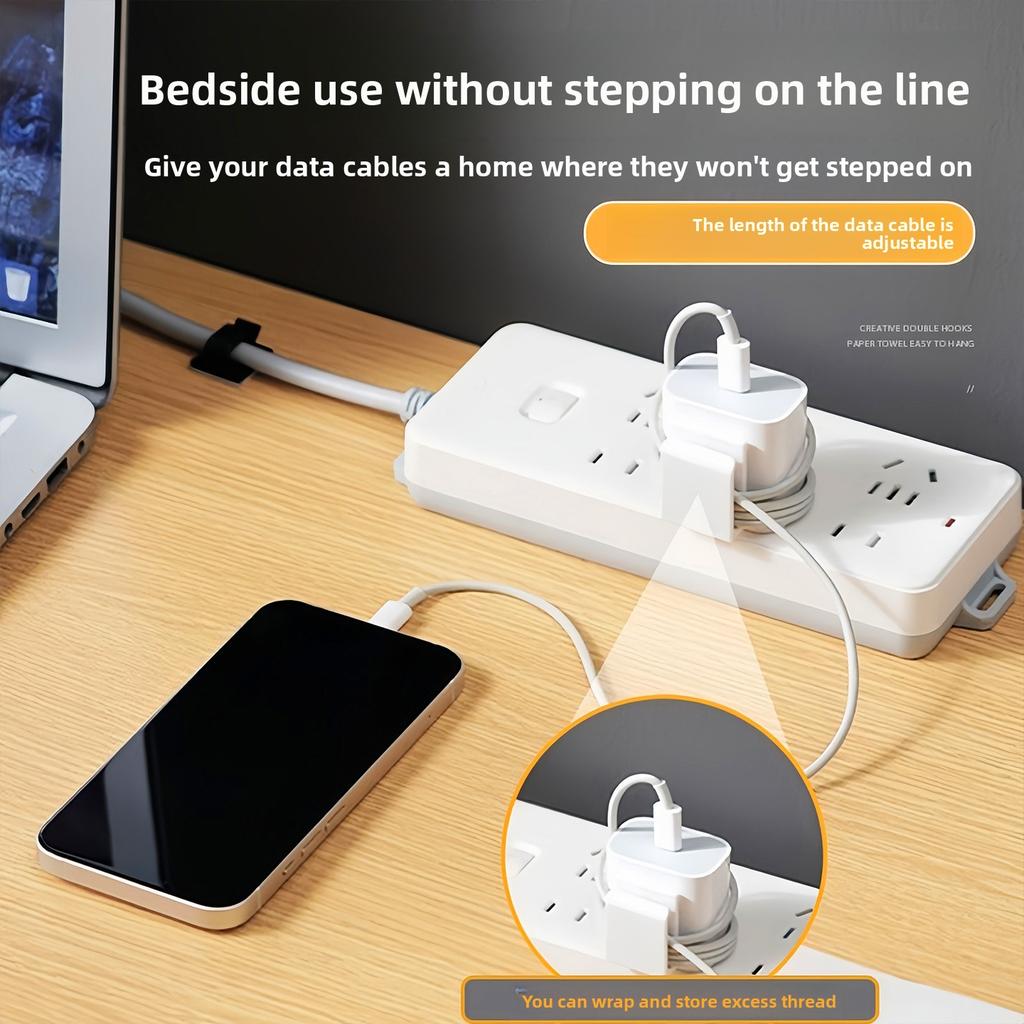 Multi-functional Data Cable Mobile Phone Charger Clip Fastener