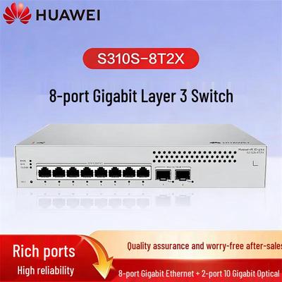 Huawei Управляемый коммутатор Kunling S310S-8T2X Enterprise, 8 портов 10G, уровень 3