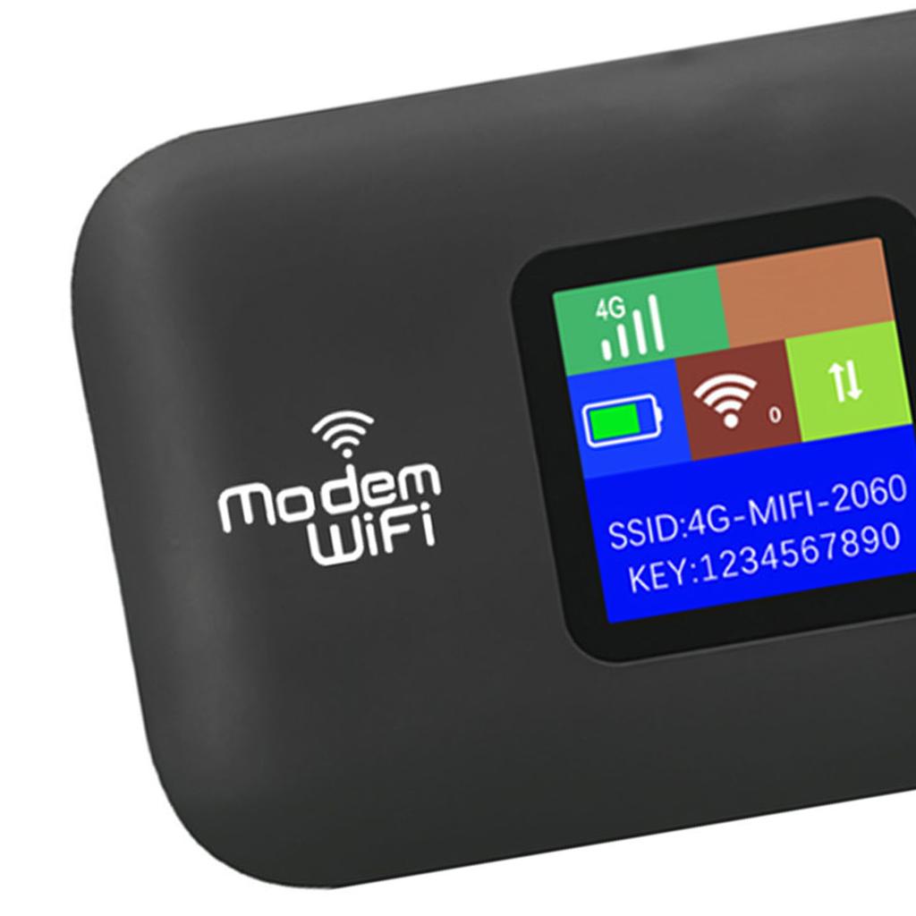 4G LTE Mobile Hotspot for Travel 4G Router with SIM Card Slot 300Mbps Up to 10 Devices for Europe Africa Southeast Asia