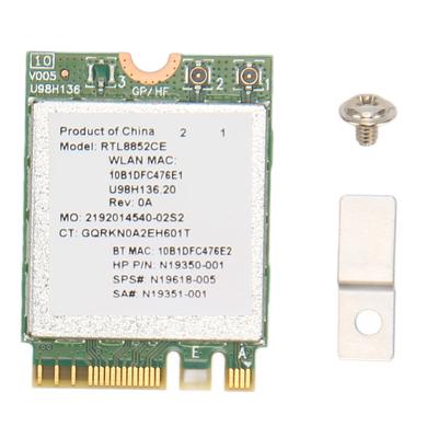 Беспроводная карта WiFi 6E 2,4 ГГц 5 ГГц 6 ГГц 5374 Мбит/с NGFF BT5.3 Беспроводная сетевая карта с низкой задержкой для компьютерных сетей