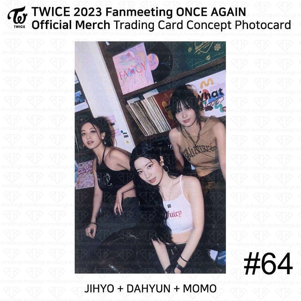 Twice Фан-встреча «ONCE AGAIN» в честь 8-й годовщины. Всплывающая карточка с коллекционной карточкой MD.