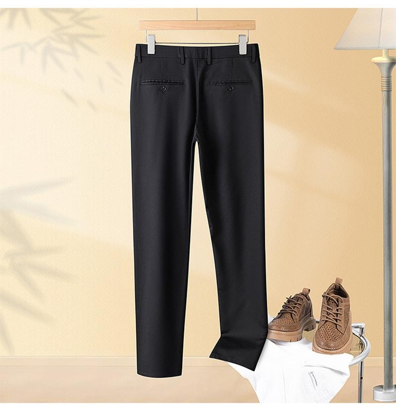 Lightweight and breathable summer slim men's casual pants, fashionable and simple