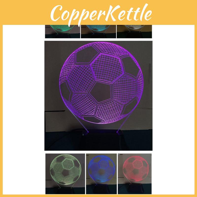 Смерть 3D Светодиодный Ночник Лампа 7 Цветов Домашнее Украшение