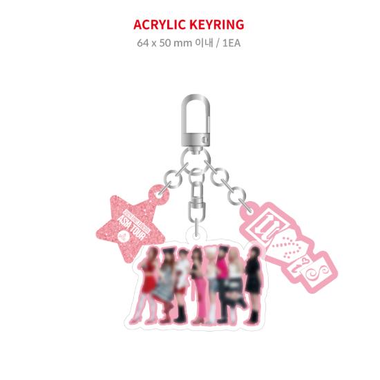2025 UNIS Fancon Asia Tour в Сеуле Акриловый брелок