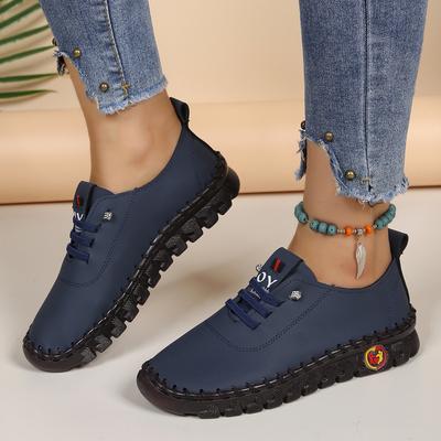 Европейские и американские модные туфли-одиночки 2024 года, весна и осень, новые мягкие подошвы, повседневные женские туфли большого размера с одной педалью