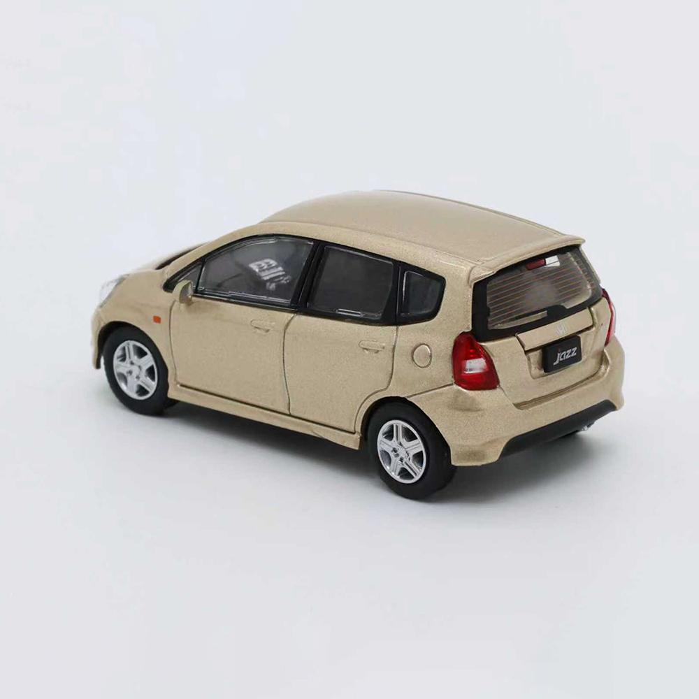 FIQ1 New 1/64 Diecast Car Model Honda Fit Cars Alloy Simulation Small-scale Car Model Miniature Toy Collection Decoration Gifts
