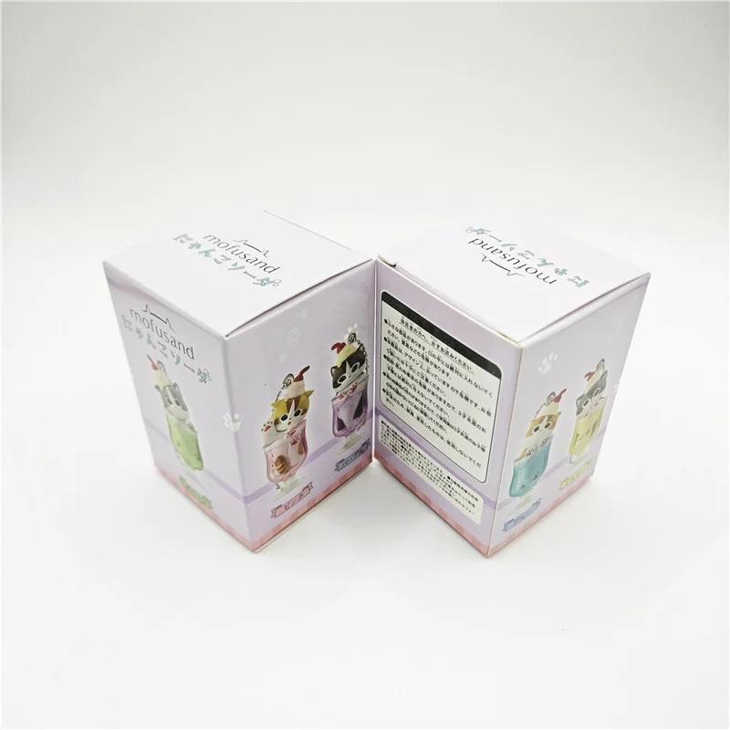 Mofusand Cat Blind Box Shark Cat Mini Anime Figures Cup Series Ornaments Dolls Fans Children Holiday Birthday Gift Toy