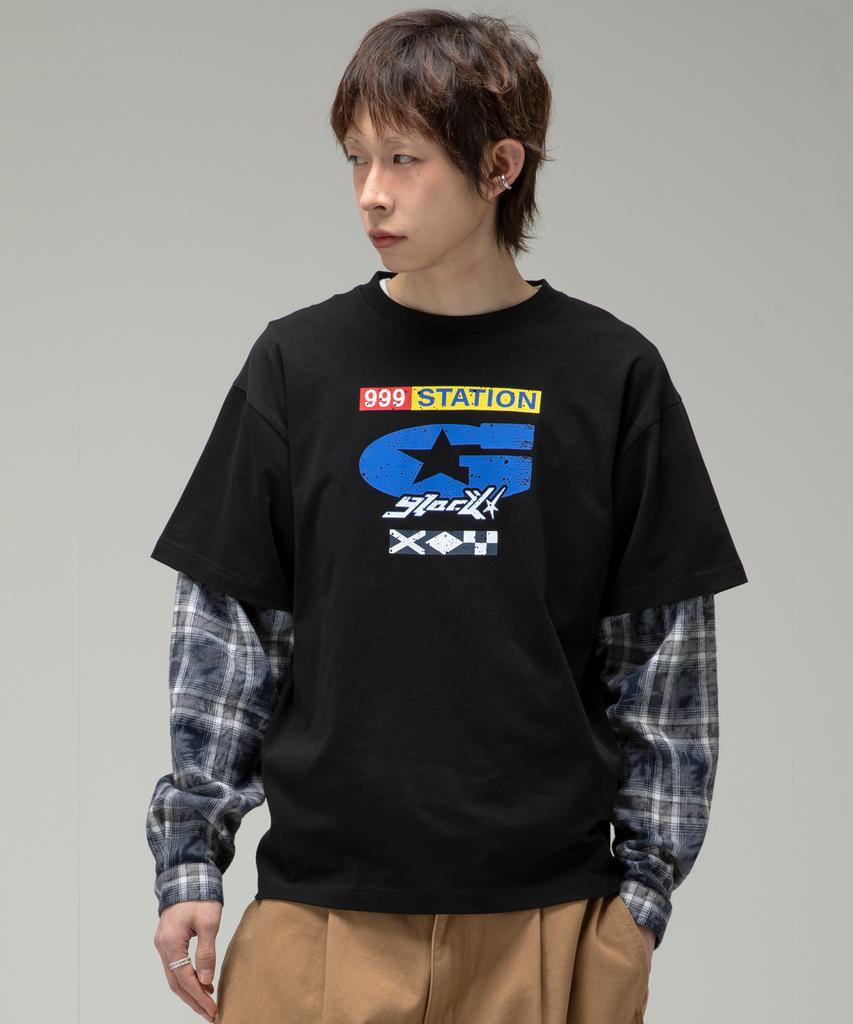 GLACK Gt136 Shirt Layering T-Shirt (Black)