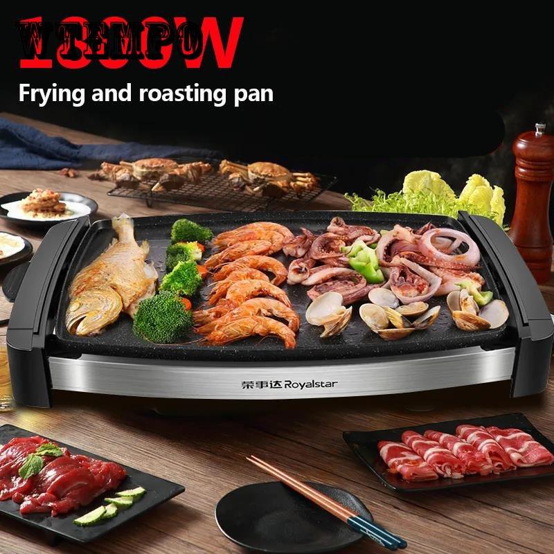 Электрический гриль 1800 Вт, сковорода с плоским дном, машина BBC, медицинская каменная духовка, формы для выпечки, кухонные принадлежности