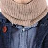 MICHIKO LONDON Mongolian 100% Cashmere Neck Warmer, Made in Mongolia, A Stylish Gift for Men and Women, Unisex (CM-104 Brown)