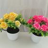 1 шт. искусственный цветок в горшке для сцены, сада, свадьбы, дома, вечерние украшения, реквизит