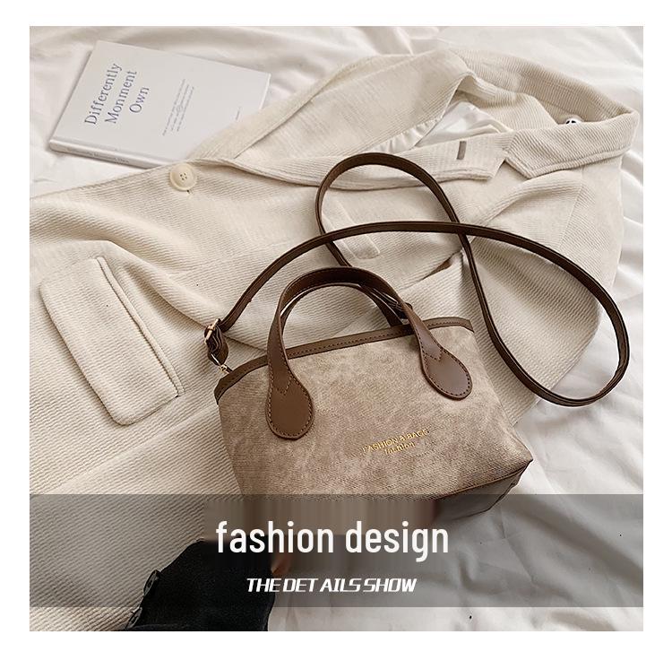 Нишевая Высококлассная Осенняя Сумка-Тоут на Плечо Большой Вместимости 2025: Универсальная повседневная сумка-ведро кроссбоди