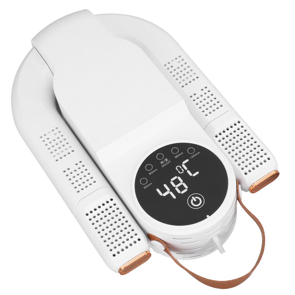 Электрическая сушилка для обуви с таймером, складная, с сенсорным управлением, циркулирующая на 360 градусов, сушилка для обуви с горячим воздухом