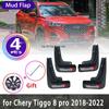 Для Chery Tiggo 8 Pro 2022  PLUS   2018 Брызговики Защитные Кожухи Крыльев Брызговики Автомобильные Детали Авто Стайлинг Аксессуары