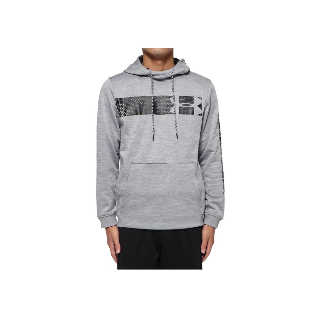 Under Armour Af Bar Logo Training Hoodie Men Hoodie Gray 1360702-011