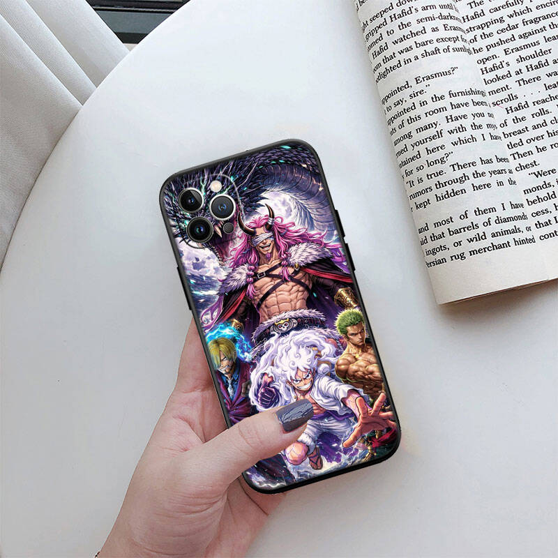 MH13 Anime One Piece Phone Shell for Samsung S20 S21 S22 S23 S24 FE Ultra Plus Lite S21S A55 A07 A17 F06 F16 M06 M16 M56 A36 A37 A57
