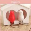 1pc 2pcs Bird Keychain Sparrow Birdhouse Home Wall Mount Key Ring Holder Decor