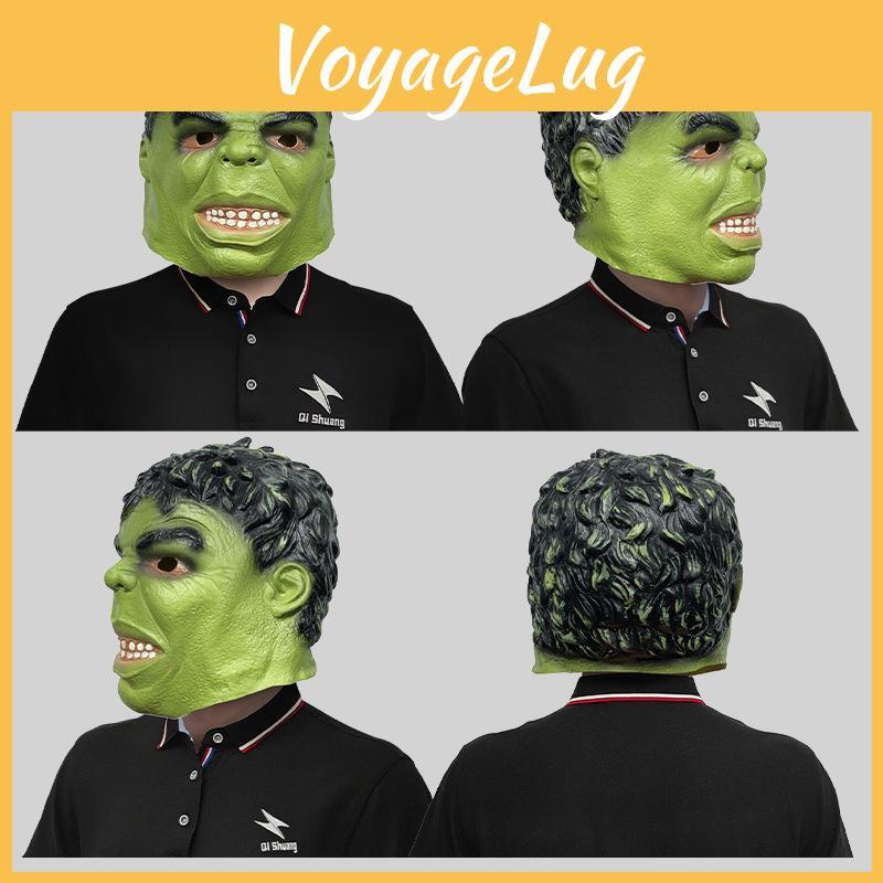 Marvel Hulk Costume Latex Mask For Halloween Party And Costume Fun Events