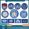 Военная вышитая нашивка на липучке ЕС - Тактический шеврон morale НАТО