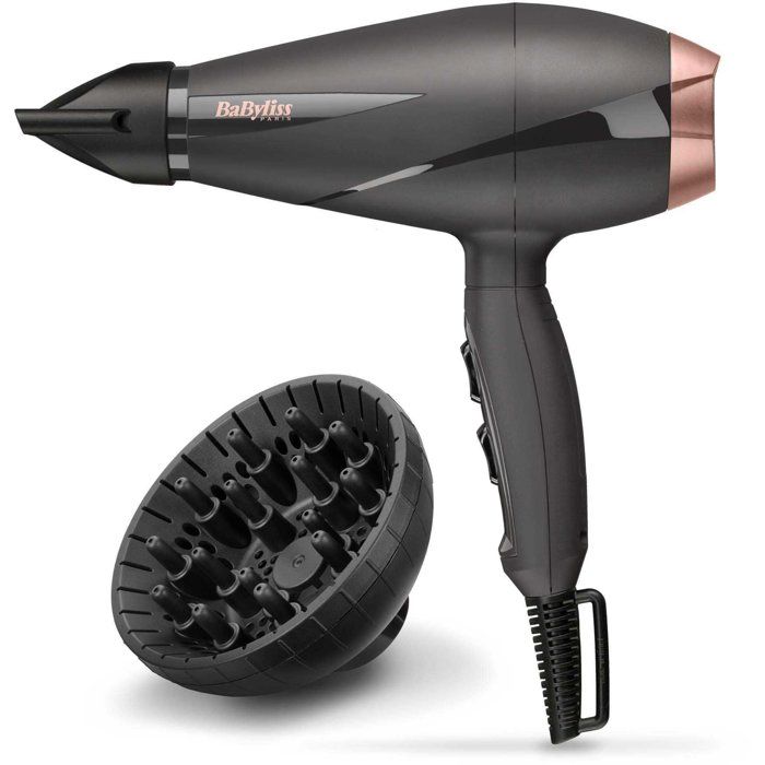Sèche-cheveux - BaByliss - 6709DE Smooth Pro 2100 - Moteur AC - Fabriqué en Italie