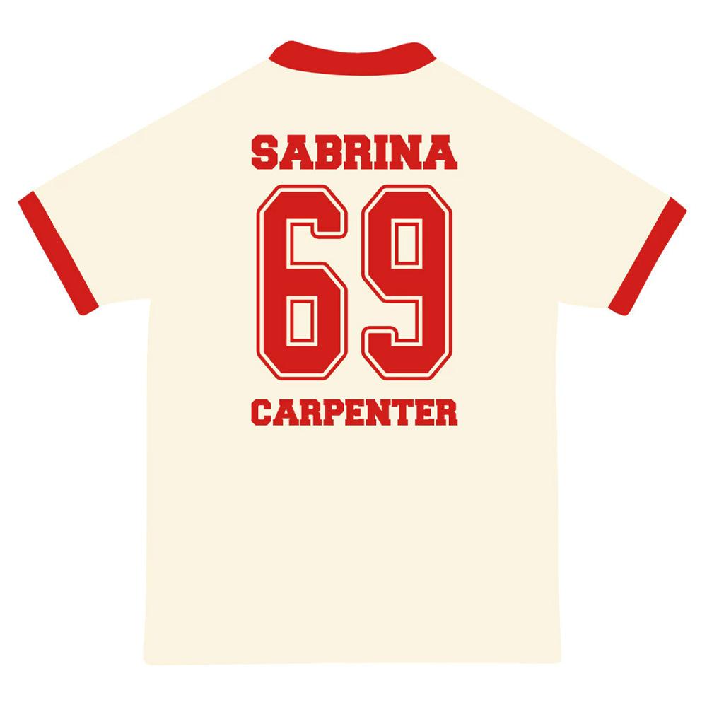 Спортивный костюм Sabrina Carpenter Carpenters League с коротким рукавом, летний, повседневный, дышащий, унисекс, топ-толстовка