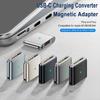 Конвертер USB Type-C PD 100 Вт со световым индикатором из алюминиевого сплава, разъем для ноутбука, быстрая зарядка для MacBook Air/Pro 13 14 15 16