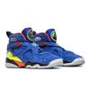 Air Jordan 8 Retro DB Grade School 'Doernbecher' (Unisex) Hyper Blue / Electro Orange-Black Kids' Basketball Shoes 729894 480