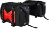 Motorcycle Side Fully Touring Long Large Capacity 30L Set of Left and Dustproof and Sandproof Side Easy To Universal Saddle Black [AFISHTOUR] Bag,