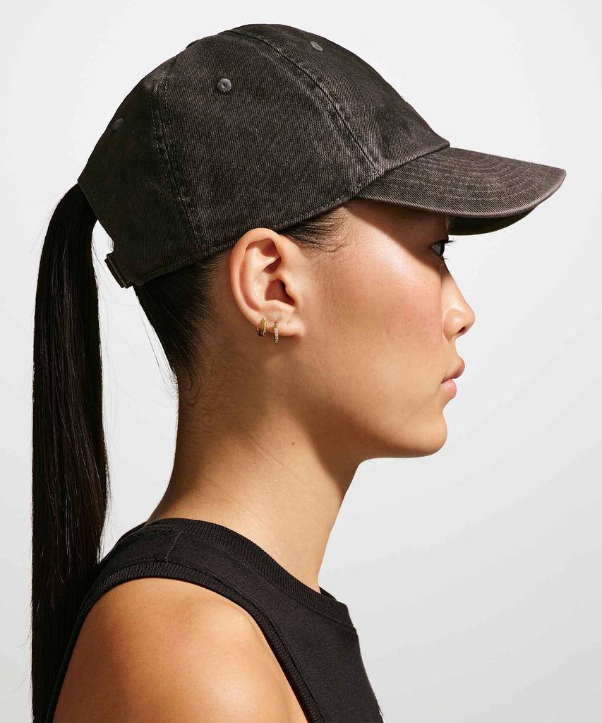 Nike Клубная джинсовая кепка без структуры - Антрацит:Белый / Hf0383-060