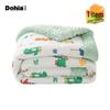 Dohia Minky Dot Comfort Quilt - Dinosaur World