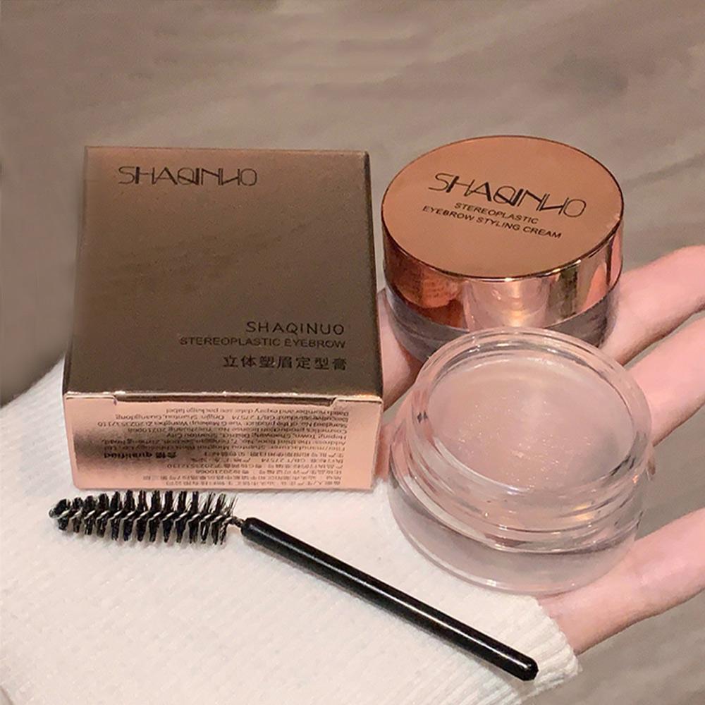 SHAQINUO Мыло для укладки бровей, стойкая водостойкая помада, не размазывается, для создания эффекта 3D Feathery Natural Brows Makeup Balm