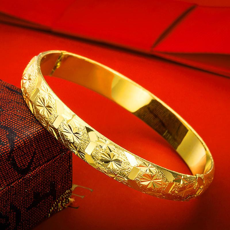 Женский вьетнамский браслет со звездами из золотого песка - прочный медный сплав, популярный трансграничный аксессуар