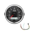 3.3in 12V24V Tachometer 08000RPM Tacho RPM Gauge LCD Hourmeter Amber White Backlight for Car Boat